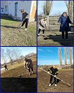 В Романовском районе идет месячник по благоустройству