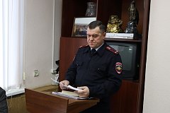 Депутаты приняли к сведению отчет начальника полиции