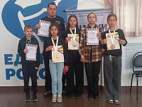 Юные спортсмены приняли участие в чемпионате по стоклеточным шашкам