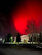 Над Романовкой - «Полярное сияние»