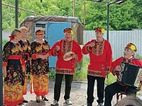 Прошел концерт для жителей поселка Красноармейский