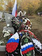 Жители села Подгорное простились с бойцом СВО