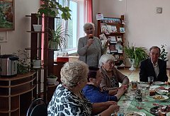 В библиотеке состоялось заседание клуба “Не скучай”