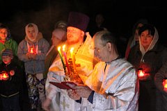 Главный православный праздник встретили в Христорождественском храме Романовки