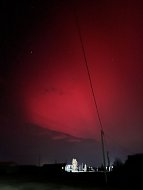Над Романовкой - «Полярное сияние»
