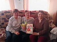 Жительница района отметила юбилей