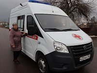 Романовская больница получила новый автомобиль скорой помощи