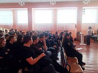 Проведена беседа со школьниками