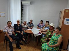 Представители старшего поколения приняли участие в интеллектуальной игре
