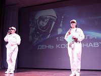 «Полет в космос» - со сцены Романовского Дома культуры