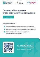 На Едином портале государственных и муниципальных услуг разработан цифровой сервис «Чрезвычайная ситуация»