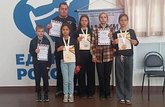 Юные спортсмены приняли участие в чемпионате по стоклеточным шашкам