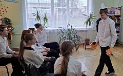 В детской библиотеке прошла игра, посвященная Дню космонавтики