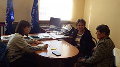 Депутат облдумы Мария Усова провела первый прием в Романовском районе
