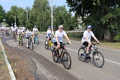 В районе стартовал традиционный велопробег