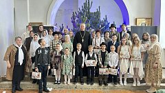 Жители райцентра отметили Рождество Христово