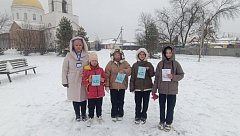 Сотрудники КЦСОН провели акцию по безопасному применению пиротехники