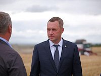 Романовский район занимает первое место по урожайности зерновых!