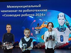 Романовские школьники приняли участие в конкурсе по робототехнике