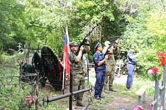 Жители села Бобылевка простились с бойцом СВО