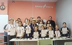 Прошло первенство района по русским шашкам
