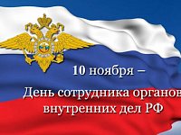 Поздравление начальника МО МВД России «Балашовский» с Днем сотрудника органов внутренних дел Российской Федерации