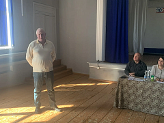 В селах М-Щербедино и Усть-Щербедино отчитались о работе