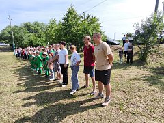 Спортивный праздник состоялся в «зеленой зоне» райцентра