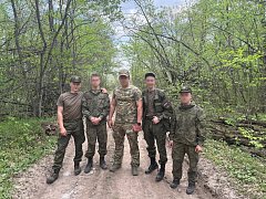 В редакции проведена встреча с военнослужащим, защищавшим границы Белгородской области в 2024 году