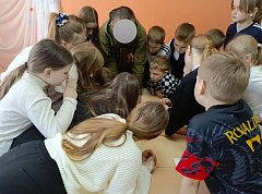 В ДПиШ состоялась встреча с участником СВО