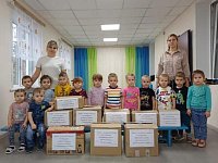 Детский сад «Сказка» принял участие в акции «Посылка солдату»