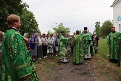 Жители села Бобылевка встретили престольный праздник