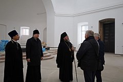 В храме Рождества Христова в Романовке прошла архиерейская служба 