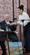Певец родного села Иван Тимофеевич Рябинин встретился с земляками
