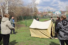 На базе Романовской СОШ завершился муниципальный этап игры «Зарница»