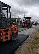 Завершается ремонт дороги по улице Горной в Романовке