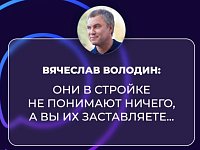 Володин: они в стройках не понимают ничего, а вы их заставляете...