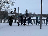 Школьники участвовали в военно-спортивной игре «Зарница»