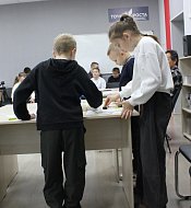 В «Точке роста» с. Усть-Щербедино состоялись соревнования по робототехнике