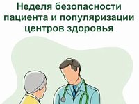 В России Неделя безопасности пациента и популяризации центров здоровья