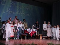 «Рождественская звезда" для больших и маленьких -театральное представление в Романовке