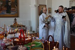 Главный православный праздник встретили в Христорождественском храме Романовки