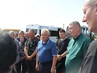 Жители села Бобылевка простились с А.И. Белоголовцевым