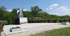 В селе Бобылевка проведен ремонт памятника