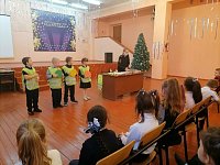 В Романовской школе состоялась беседа с учениками о соблюдении ПДД