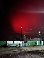 Над Романовкой - «Полярное сияние»