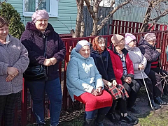 Социальным центром проведен концерт для жителей Романовки