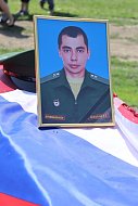Жители села Малое Щербедино простились с бойцом