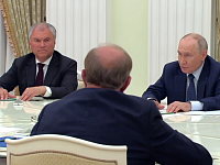 Владимир Путин поддержал кандидатуру Вячеслава Володина на пост Председателя Государственной Думы