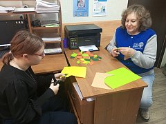 В КЦСОН провели мастер-класс
